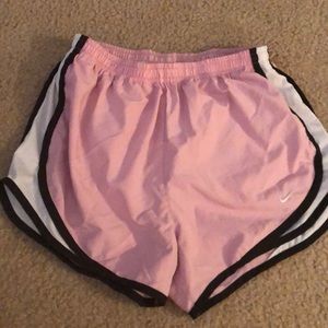 Pink Nike shorts